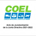 Acto de Juramentación de la Junta Directiva 2021-2022 del Consejo Empresarial Logístico – COEL