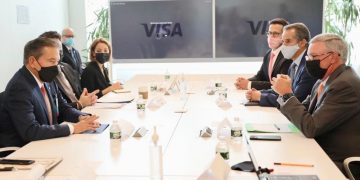 Cortizo se reúne con el presidente de la junta directiva de Visa y acuerdan apoyo FinTechs panameñas