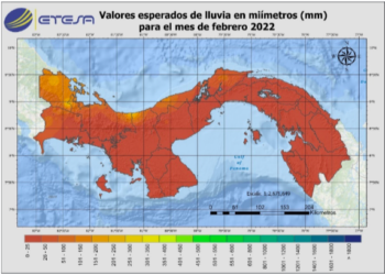 Etesa presentó el comportamiento de las lluvias estimadas para enero, febrero y marzo de 2022