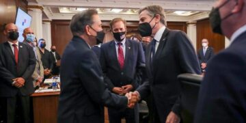 Cortizo aprovecha visita de Blinken para trata tema de la renegociación del Tratado de Promoción Comercial con Estados Unidos