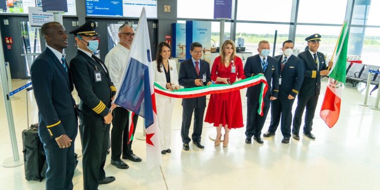 Copa Airlines inauguró nueva ruta al Aeropuerto Internacional Felipe Ángeles (AIFA) de México