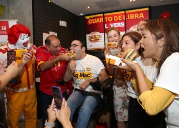 Arcos Dorados Panamá: la meta es la venta de 30 mil Big Mac solidarios hoy
