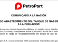 Empresa advierte riesgo de desabastecimiento tanque de 25 libras de gas por deuda del Estado