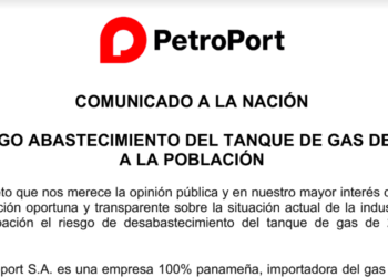 Empresa advierte riesgo de desabastecimiento tanque de 25 libras de gas por deuda del Estado