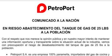 Empresa advierte riesgo de desabastecimiento tanque de 25 libras de gas por deuda del Estado