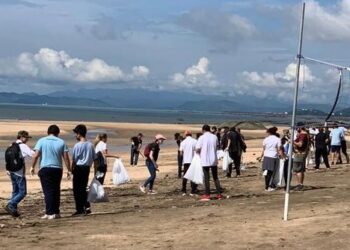 Con la participación de más de 500 personas, ADEDAPP se sumó a la Limpieza Mundial de Playas con una actividad en Veracruz