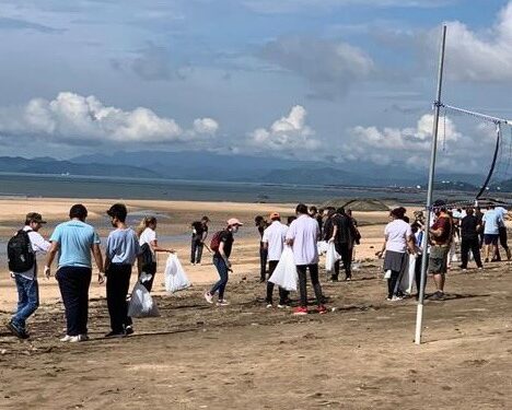 Con la participación de más de 500 personas, ADEDAPP se sumó a la Limpieza Mundial de Playas con una actividad en Veracruz