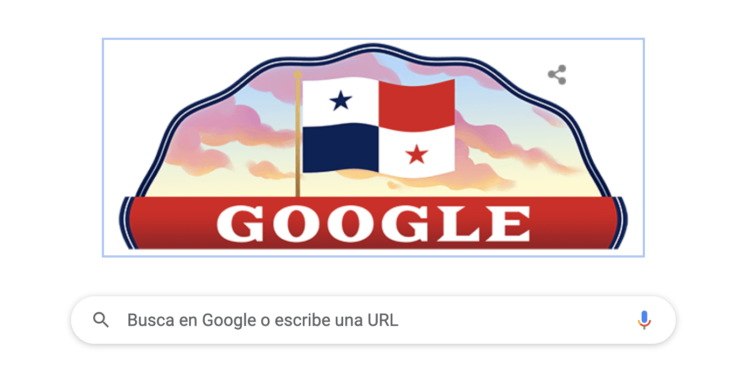 Google dedica doodle a Panamá por su 119 años de separación de Colombia