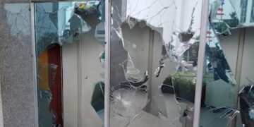 Vandalizan la Contraloría de Panamá e instalaciones del SPI