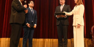 La costarricense Gisela Sánchez Maroto fue juramentada como presidenta del BCIE