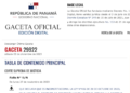Publicado en Gaceta Oficial el fallo de Inconstitucionalidad de la Ley 406