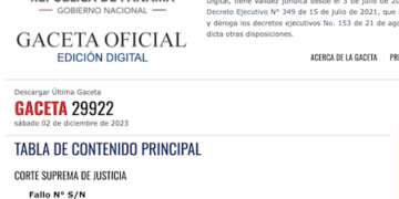 Publicado en Gaceta Oficial el fallo de Inconstitucionalidad de la Ley 406