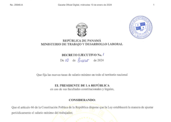 Publican en Gaceta Oficial el nuevo salario mínimo