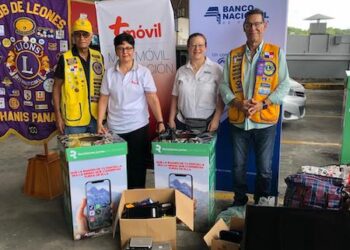 Campaña del Banco Nacional de Panamá logra reciclar un total de 687.5 libras de material electrónico