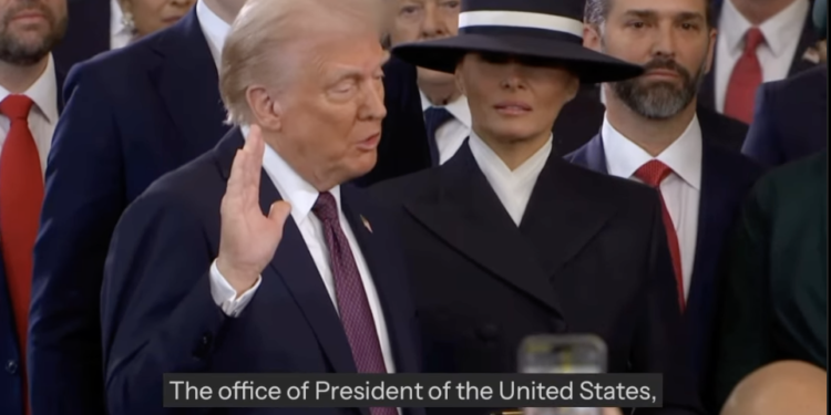 El presidente de los Estados Unidos Donald Trump dijo en su discurso que Canal de Panamá