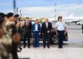 Presidente Mulino llegó a Uruguay para participar en la toma de posesión del nuevo presidente