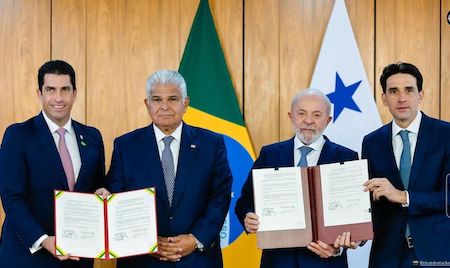 Los ministerios de Puertos y Aeropuertos de Brasil y Canal de Panamá suscriben acuerdo de cooperación mutua