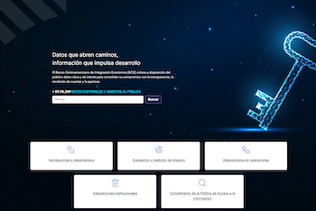BCIE lanza plataforma de datos abiertos y presenta concurso para periodistas e investigadores