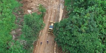Comienza reparación de caminos de producción en la cuenca de río Indio