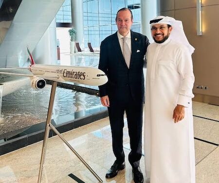 Panamá explora ruta aérea directa con Dubái tras reunión entre canciller y presidente de Emirates