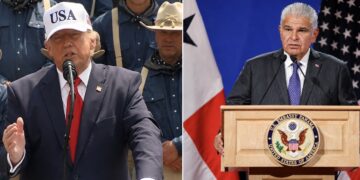 Trump vuelve a afirmar que China busca controlar el Canal; Mulino destaca la neutralidad de la vía