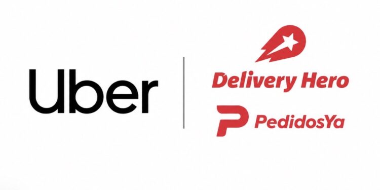 Uber lanza oferta de US$14,800 millones para comprar PedidosYA