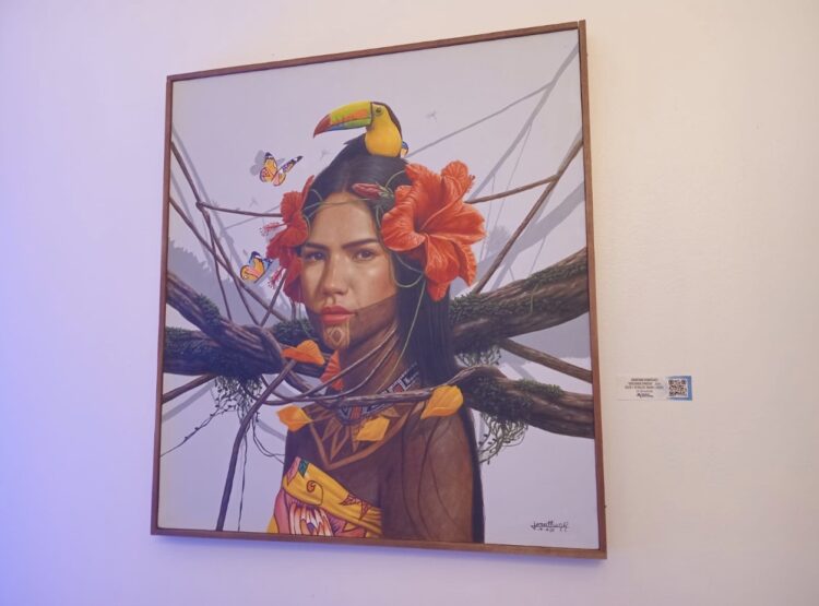 La naturaleza y la memoria de Panamá se encuentran en la obra de Jonathan Rodríguez