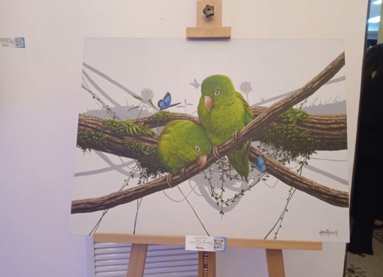 La naturaleza y la memoria de Panamá se encuentran en la obra de Jonathan Rodríguez