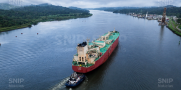 Después pagar 5.3 millones de dólares por un cupo, el G. Spirit cruza hoy el Canal de Panamá