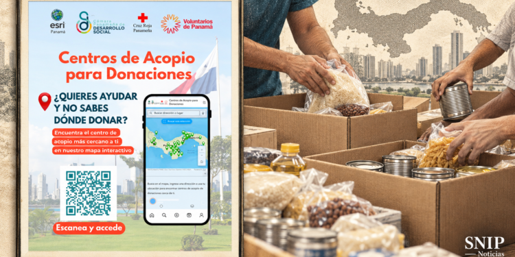 Mapa digital permite ubicar centros de acopio y conocer qué donaciones necesitan tras el terremoto