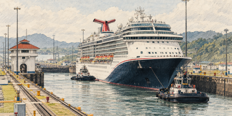 Canal de Panamá espera más de 220 tránsitos durante temporada de cruceros 2026-2027