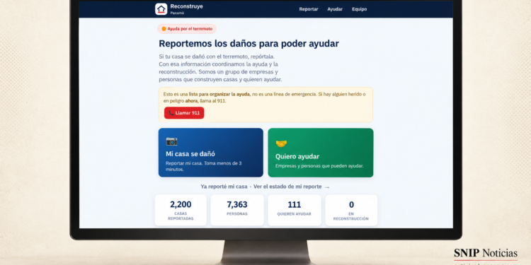 Empresas del sector construcción crean plataforma Reconstruye Panamá para apoyar la reconstrucción de viviendas afectadas por el terremoto